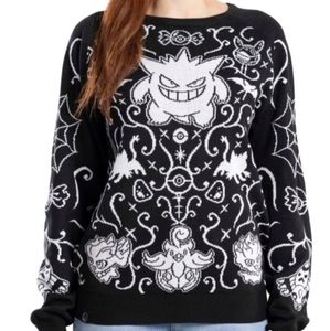 ISO Gengar & Spooky Friends Pokémon Sweet Temptations Knit Sweater